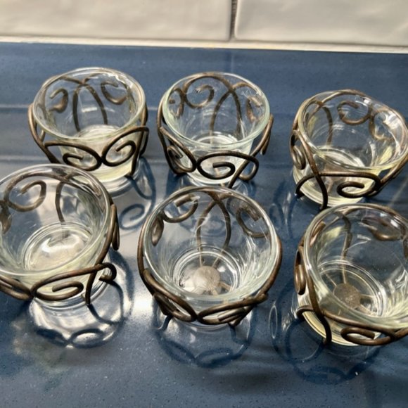 SALE!  Three Retired SLAH Jamestown Candle Holders/Organizers (3) - Picture 6 of 8